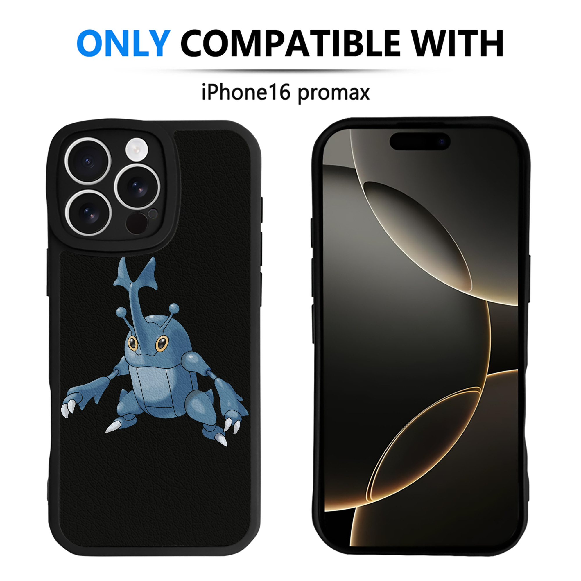 （画像用） ポケットモンスター Pokémon 【iPhone 16シリーズ対応】シリコンスマホケース（レザー調） 材質：シリコン